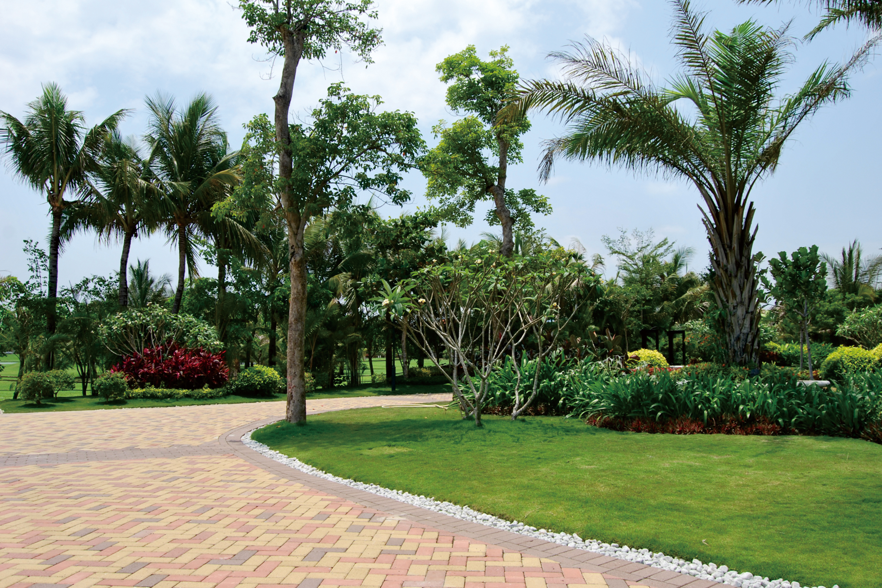 儋州恒大金碧天下園林景觀工程